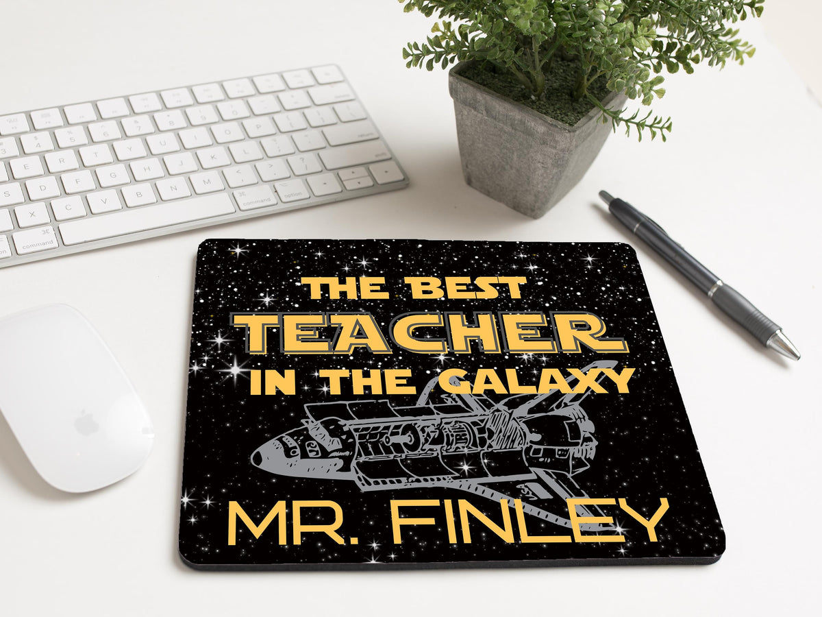 Personalized Teacher Mousepad | Teacher Appreciation Gift | Teacher Desk Accessories