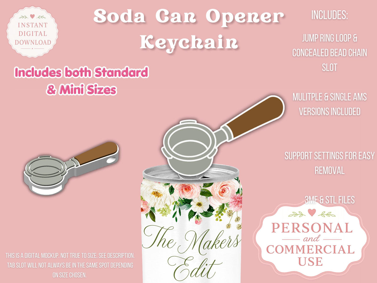 Portafilter - Can Tab Opener - Digital File