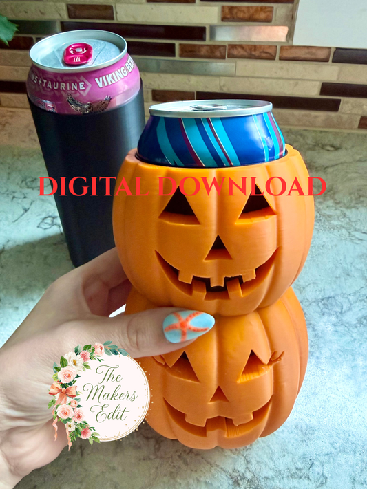 Pumpkin Coozie | 12oz Standard & 16oz - Digital File