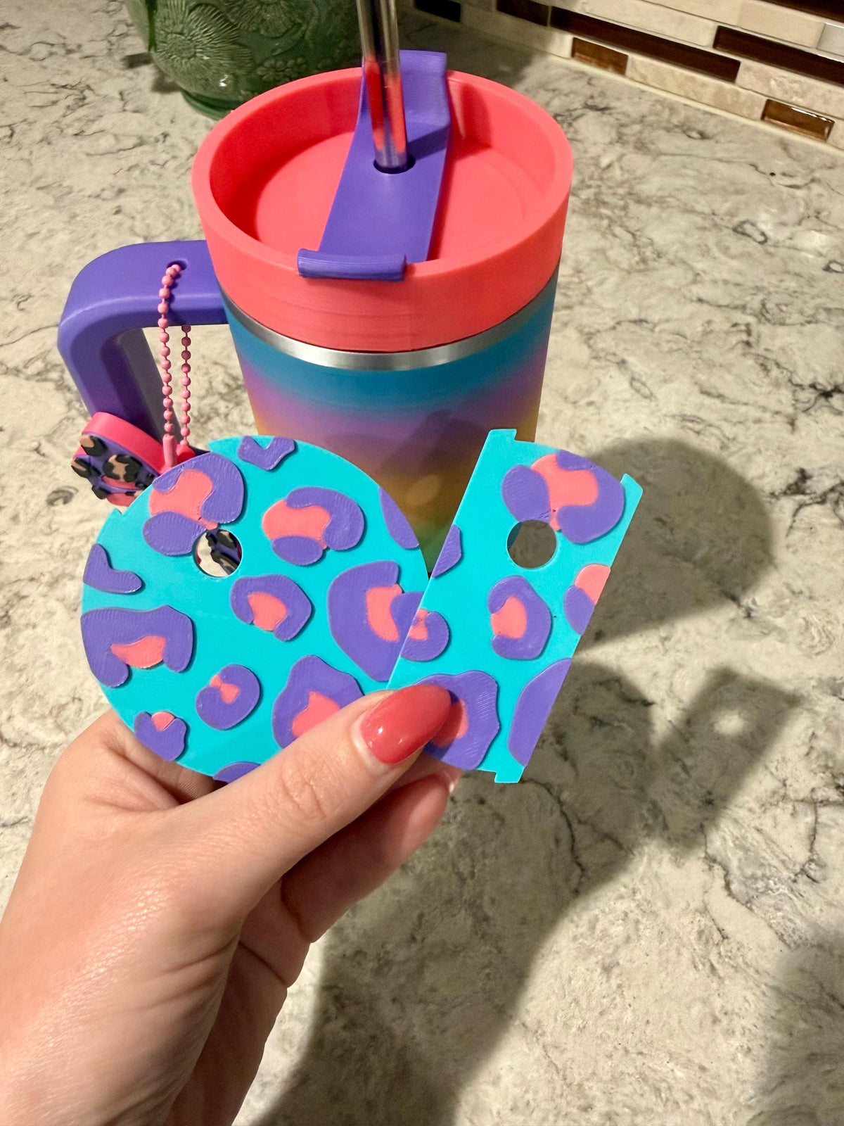 Decorative Toppers for Tumbler Can Holder - Digital File