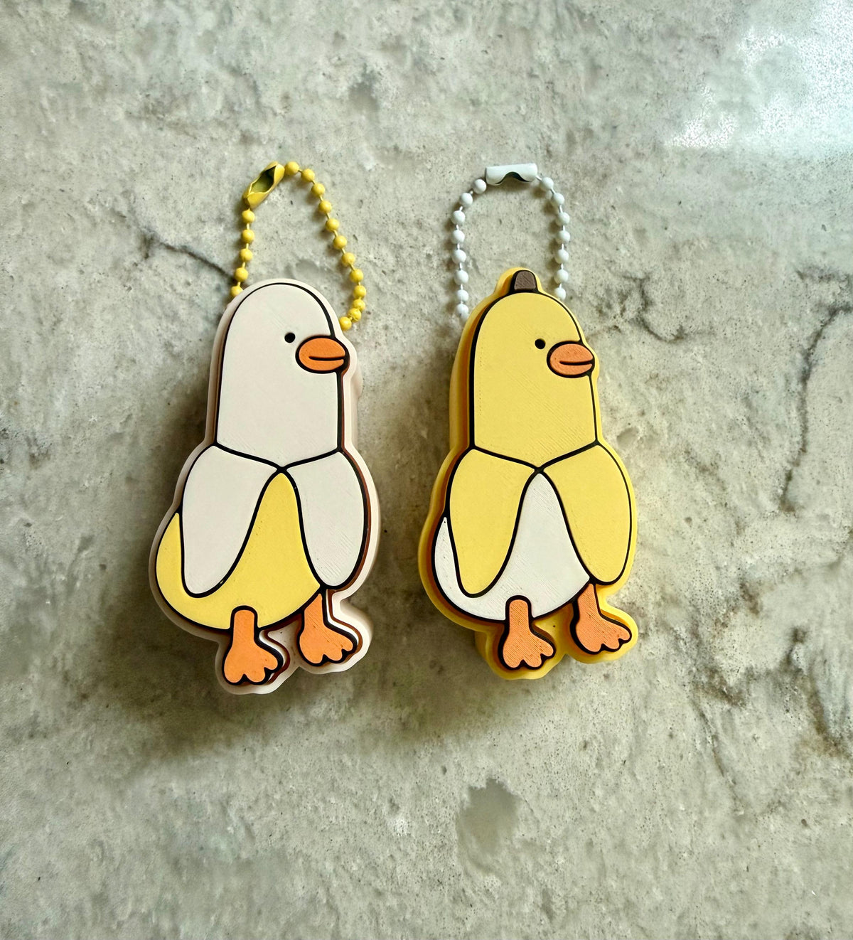 Fidget Clicker Keychain | Banana Chicken